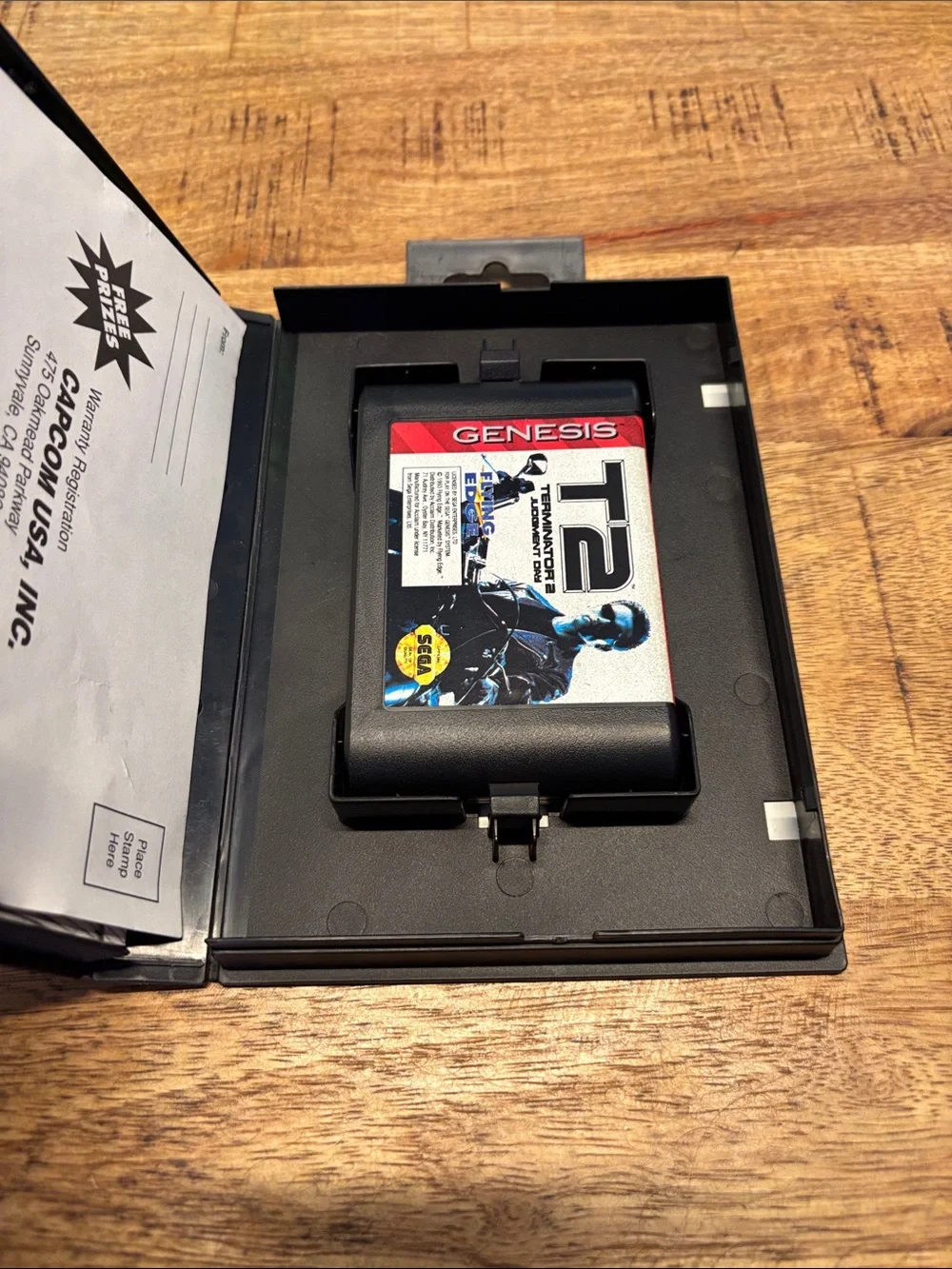 T2 Terminator 2 Sega Genesis Case And Game (No Manual) TESTED